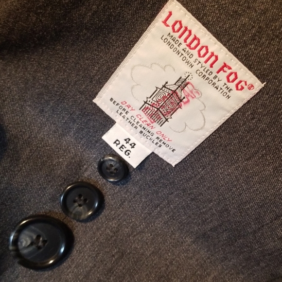 London fog trench coat 44 reg - Picture 4 of 8